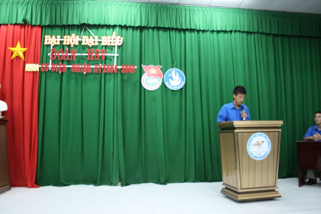 Đại hội Đoàn khoa Cơ Điện