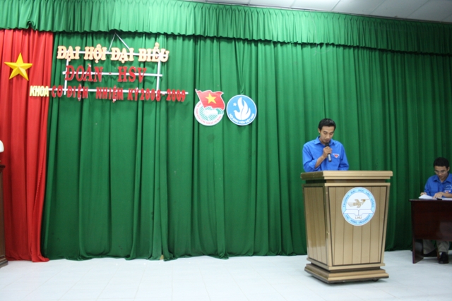 Đại hội Đoàn khoa Cơ Điện